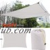 Square Sun Shade Sail UV Block Canopy Awning Shelter Patio Sun Shade Sail Canopy for Outdoor Facility and Activities(16.40x14.76feet/13.12x9.84feet)   